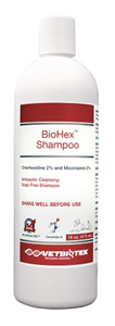 Biohex Shampoo 16 oz By Vetbiotek
