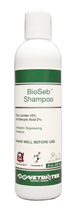 Bioseb Antiseptic Shampoo 8 oz By Vetbiotek