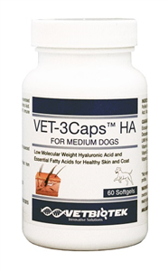 Vet 3 Caps Ha - Medium B60 By Vetbiotek