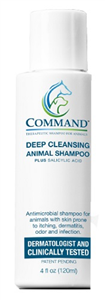 Command Therapeutic Shampoo For Animals 4 oz By Vetrimax Veterinary Products