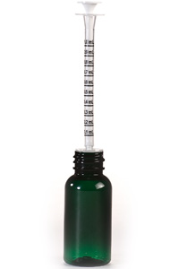 Oral Medium Kit - 1 oz Bottle With Adapter & Syringe - Green Plastic Orapac 1 oz