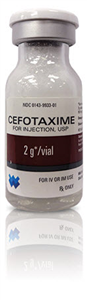 Cefotaxime Inj 2gm 10ml By West-Ward Pharmaceutical Corp
