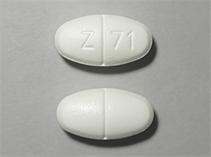 Metformin Tabs 1000mg - Oval White Scored B100 By Zydus Pharmac