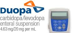 BRAND: DUOPA NDC: 00074-0033-01,74003301 UPC: 3-00743-01207-1,300743012071 Duopa Enteral Suspension 100ml Cartridge by Abbvie Pharma