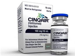 Rx Item-Cinqair (Reslizumab) 10Mg/Ml Inj Sinle Use Vial 10Ml By Teva Respiratory