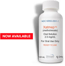 Rx Item-Xatmep (Methotrexate Sodium) 2oz Oral 2.5 Mg/Ml By Silvergate Pharma