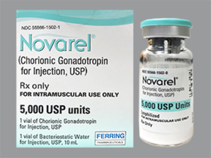 DEA  Item-Novarel 5000 Unit Vial By Ferring Pharma 