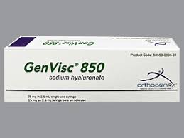 Rx Item-Genvisc 850 25 Mg Pfs 2.5 Ml By Orthogenrx