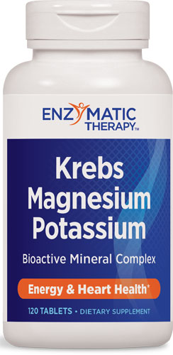 Krebs Magnesium Potassium 120 Tab By Enzymatic Therapy