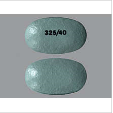 YOSPRALA DR 325/40 MG TAB 30 by ARALEZ PHARMACEUTICALS 325/40
tablet , film-coated , turquoise , oval oblong
Black ink