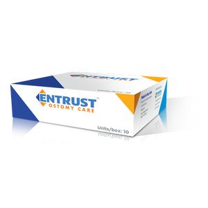Fortis Medical Entrust One-Piece Closed-End Ostomy Pouch Pre-Cut 1 Standard 