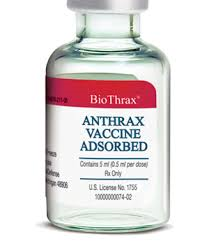 Rx Item-Biothrax Anthrax 5 Ml Multidose Vials Containing Ten 0.5 Ml Doses By Eme