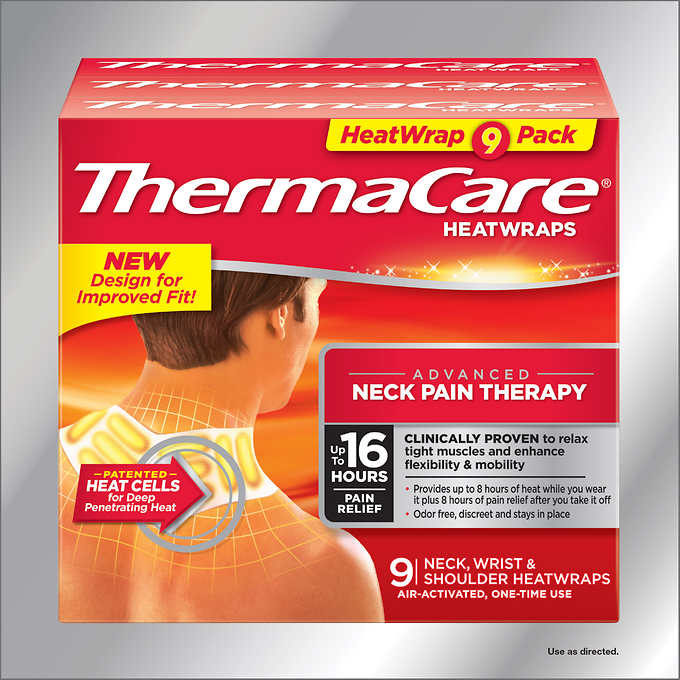 Thermacare Neck Wrist And Shoulder 9 Heatwraps
