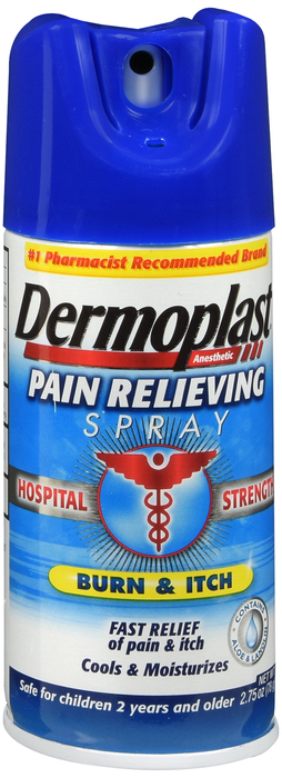 Dermoplast Pain Relief Spray 2 75 Oz Case Of 12 By Emerson