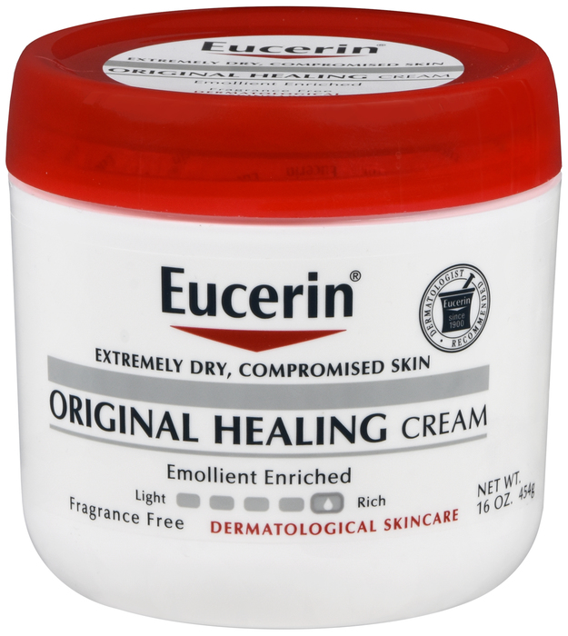 Eucerin Cream Unscented Jar Cream 16 oz By Beiersdorf/Consumer Prod USA 
