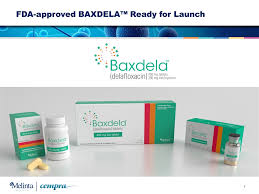 Rx Item-Baxdela 450Mg Delafloxacin Meglumine Intratab 20 By Melinda Therapeutics