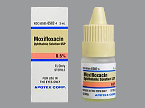'.Moxifloxacin 0.5% Opthalmic .'