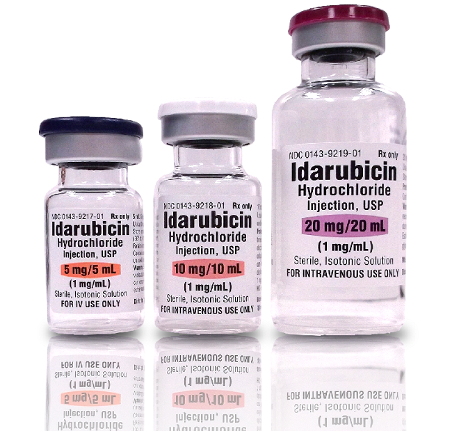 Rx Item-Idarubicin 10Mg 10Ml Single Dose Vial By Westward Pharma Refrigerated