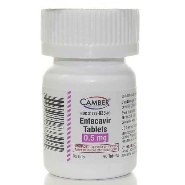 '.Entecavir 0.5Mg Tab 90 By Camber Pharma.'