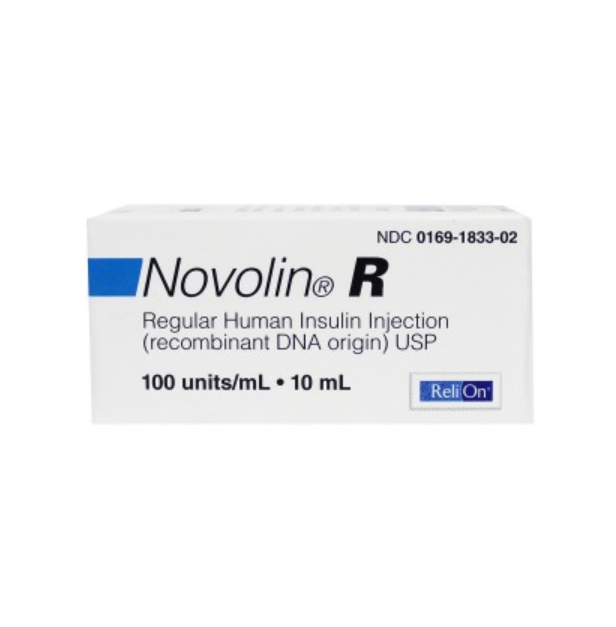 Rx Item-Novolin N 100U/Ml Vial 10Ml By Novo Nordisk Pharm Mail Order