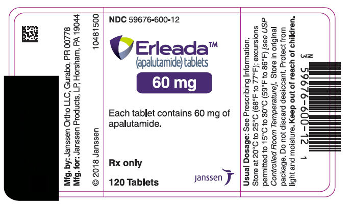 Erleada 60 mg nebenwirkungen