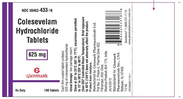 Rx Item-Colesevelam Hcl 625 Mg Tab 180 By Glenmark Pharma Gen Welchol