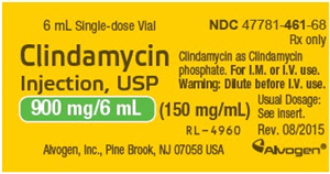 Clindamycin Inj USP 150Mg/ml By Alvogen