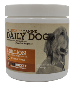 Fullbucket Canine Daily Dog Probiotic Powder 87 gm By Animal Stewards Int