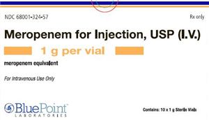 Meropenem Ing 1G By Bluepoint Labs
