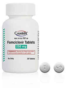 Famciclovir Tab 125mg By Camber Pharmaceuticals