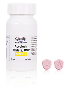 Acyclovir Tablets 400 mg By Camber Pharmaceuticals