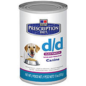Hills Prescription Diet Canine D/D - - Skin Support Duck Formula 12 X13 oz ( Hil