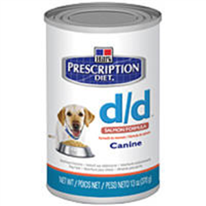 Hills Prescription Diet Canine D/D - - Skin Support Salmon Formula 12 X13 oz ( H