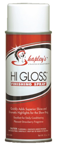 Hi Gloss Finishing Spray By Shapleys