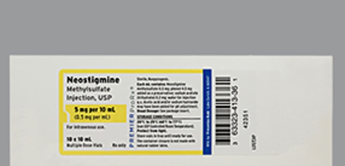 Rx Item-Neostigmine Methylsulfate 5Mg 10X10Ml Vials By Fresenius Kabi USA