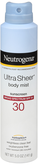 Neutrogena Ultra Sheer Spf 30 Spy 5 Oz By J&J Consumer