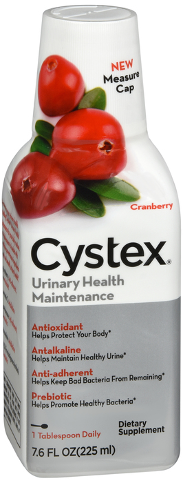 Case of 12-Cystex Urinary Health Maintenance 7.6 Fl Oz 7.6 Oz One 