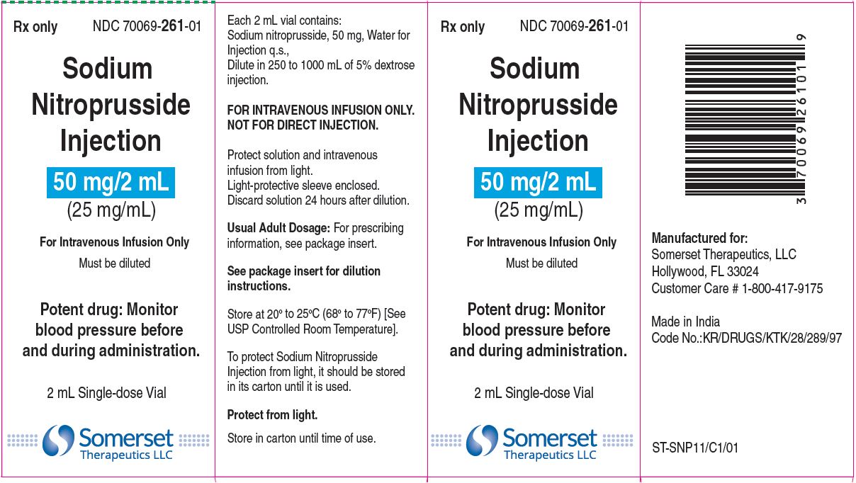 Rx ItemSodium Nitroprusside Generic Nitropress 25Mg/Ml Vial 2Ml By Somerset Phr