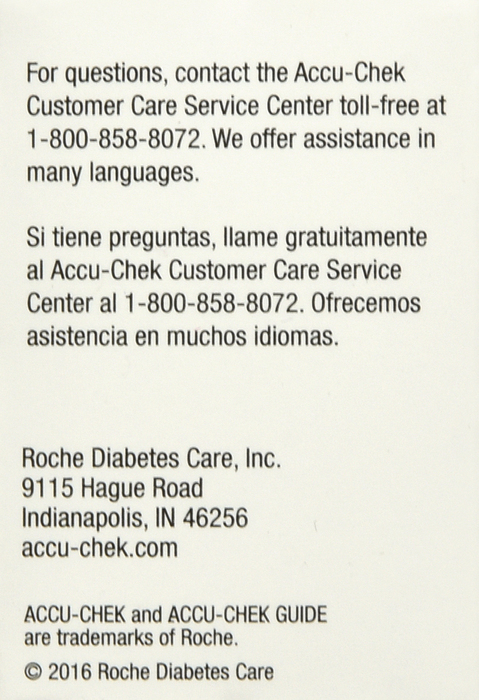 Accu-Chek Guide Test Strips 50 ct by Roche Diagnostic