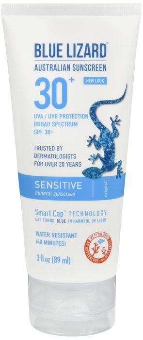 Pack of 12-Blue Lizard Lotion Sens Tube 3 oz By Emerson Healthcare USA 