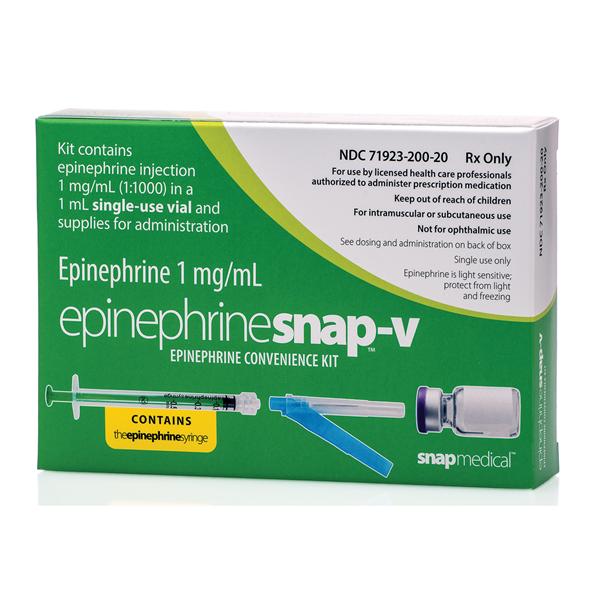 Rx Item-Epinephrine Snap-V Kit By Focus Health