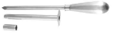 Vet Instrument: Trocar and Cannula Length 15cm SS 10mm Dia 