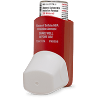 Rx Item-Albuterol Sulfate 90mcg Inhaler Generic Proair By Teva Pharma