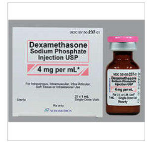 Rx Item-Dexamethasone 4Mg/Ml Vial 25X1Ml By Auromedics Pharma