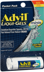 ADVIL LIQUI-GELS MINI VIAL 12X8CT by Pfizer