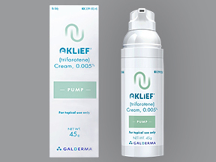 Rx Item-AKLIEF- trifarotene cream 0.005% 45GM Cream Pump by Galderma USA