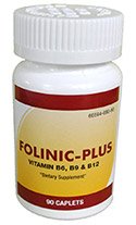 Case of 12-FOLINIC-PLUS (Vitamin B6, B9 & B12) 90 Count Pro-Pharma