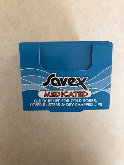Savex Lip Balm medicated 24X0.15 Oz By Savex/Kenwick Lab