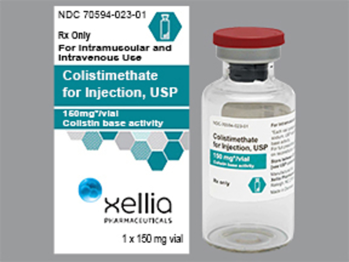 Rx Item-Colistimethate 150Mg Vial By Xellia Pharma