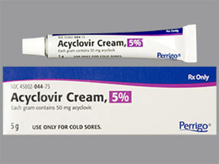 Rx Item-Acyclovir 5% 5 GM Cream by Perrigo Pharma USA 